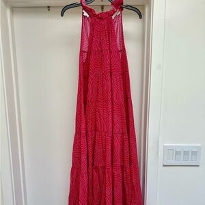 RHODE Pink Patterned Dress
